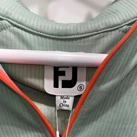 NWT Half-Zip Rib Mid-Layer Women - FJ Tour Collar - Picture 3 of 3